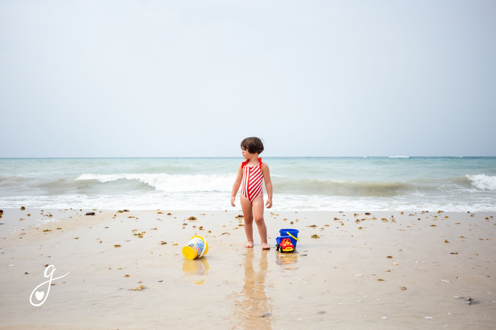 idee foto bambini al mare