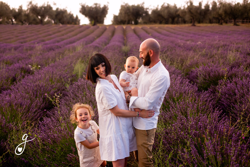 Servizio fotografico lavanda